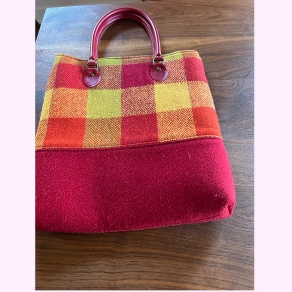 NWOT Harris Tweed Tote Bag - Picture 3 of 4